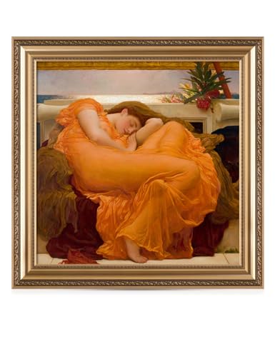 DECORARTS - Flaming June by Frederic Leighton Landscape Abstract Wall