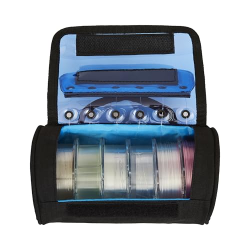 Bolsa Organizador para Bobinas de Líneas de Pesca Seaguar, Modelo SGLDLG6, Negra, 7 pulgadas miniatura 3