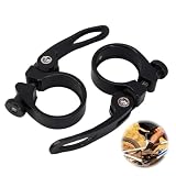 rapid bike easy recensione 【Pratico set da 2】 Include 2 sganci rapidi di diametro 31.8 mm, ideale come ricambio o per più biciclette.
