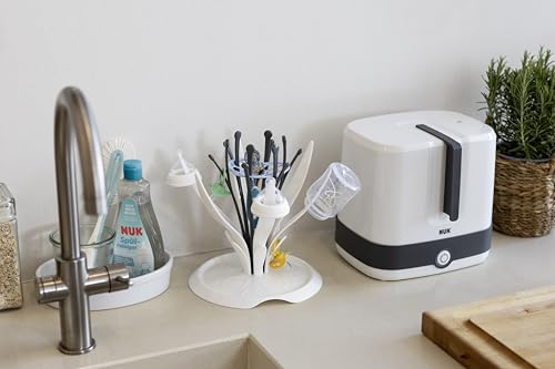 NUK Spülreiniger für Babyflaschen | 500 ml | Ideal zur Reinigung von Babyflaschen, Nuckeln und Zubehör | Duftstofffreier Reiniger | pH-neutral | 100 % wiederverwertbare Flasche