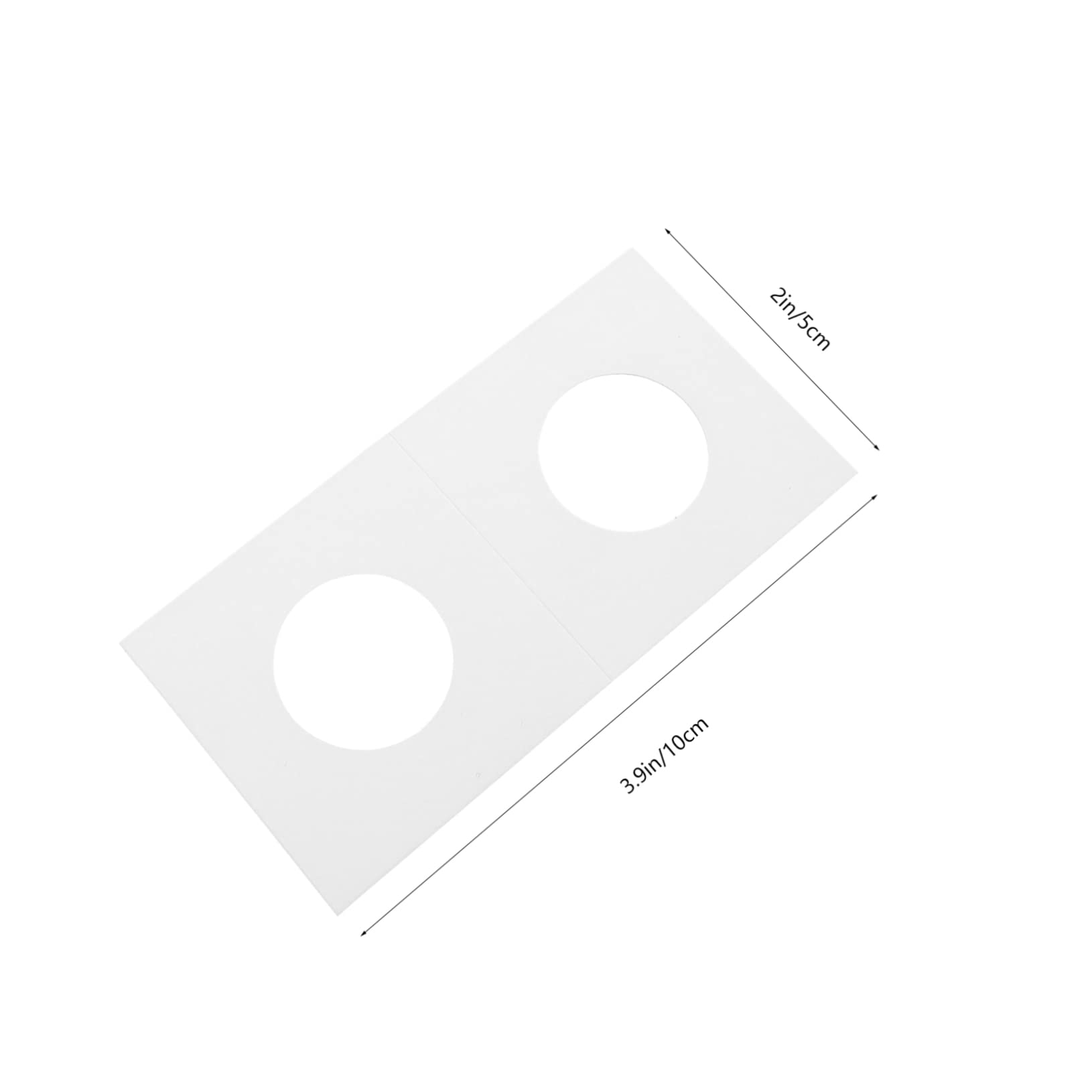 Housoutil Porte-pièces Tailles Variées en Papier Blanc de Collection 400pcs pour Protéger et Afficher Pièces de Monnaie pour Collectionneurs