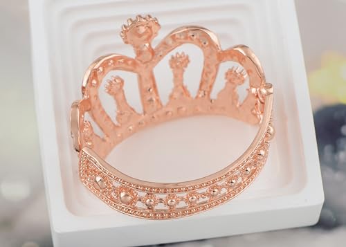 Image of Alilang Women's Sparkly Clear Crystal Rhinestones Crown Tiara Princess Cuff Bracelet
