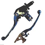 YAMAHA ATV Lever Set YFZ450 YFM700 Raptor (BLUE)