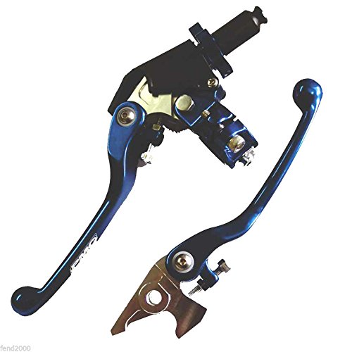 Yamaha Atv Lever Set Yfz450 Yfm700 Raptor (Blue) #TOP23