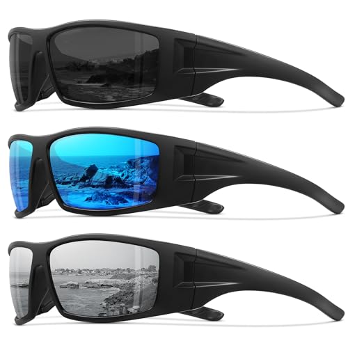 Image of Polarized Sports Sunglasses for Men Women,Driving Fishing