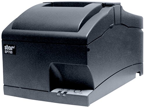 Star Micronics 39336531 Model SP742ME Gry US Impact Printer, Friction, Cutter, Ethernet, Internal Power Supply, Gray