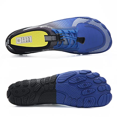 Image of Water Shoes for Men Barefoot Quick-Dry Aqua Sock Outdoor Athletic Sport Shoes for Kayaking, Boating, Hiking, Surfing, Walking