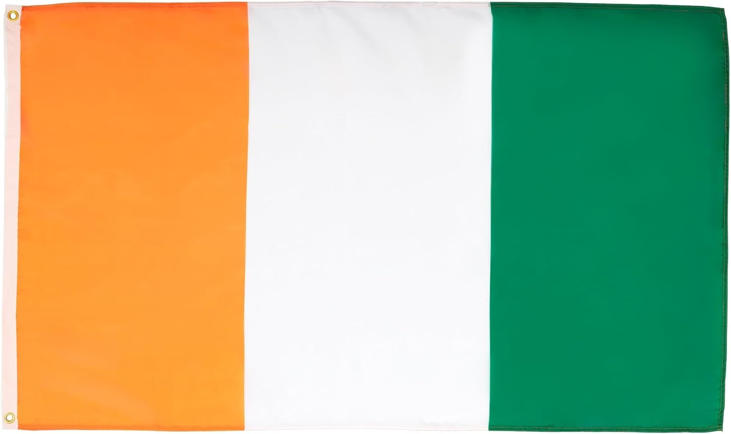 Zac's Alter Ego 5 x 3 Feet Ivory Coast Flag for Carnivals and Festivals