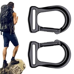 Learnlyrics Karabinerhaken mit Blattfeder