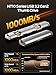 MOVE SPEED USB Drive 2TB External SSD 1000MB/s USB 3.2 Gen2+USB C Dual Ports Portable Zinc Alloy Thumb Drive Stick, External Drive with Metal Casing for iPhone 15/16/17 Series/Mac/Android Phone
