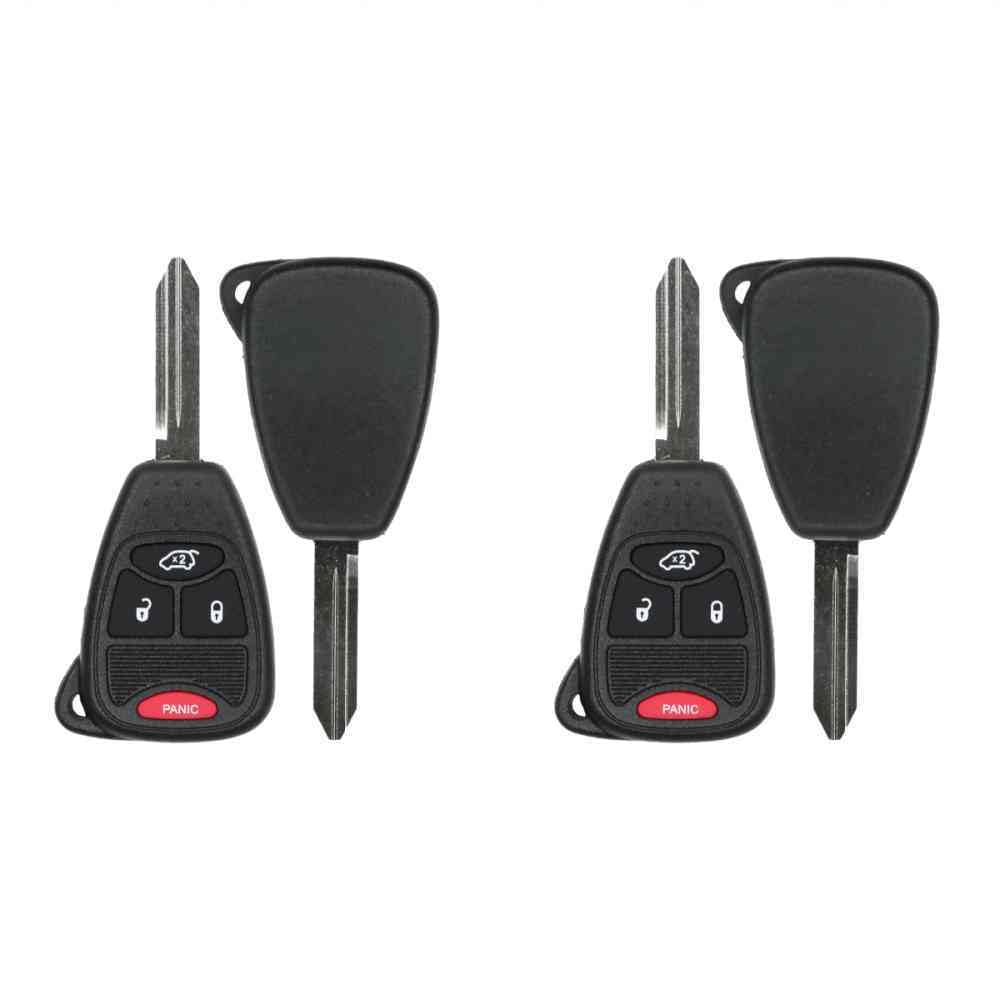 UrbanX Replacement Keyless Remote Head Key Fob for 2006-2010 PT Cruiser FCC OHT692427AA OHT692713AA Part Number 56040649AC 56040649 05175789AA 05175786AA 05175817AA Pack of 2