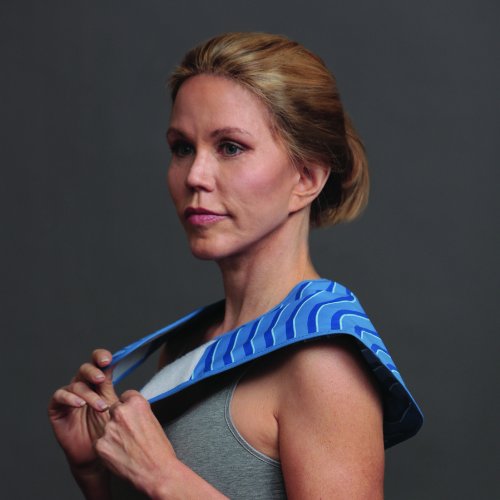 Cold Compress l Cervical, Neck and Shoulder Cold Compress For Pain Relief l Cold Therapy Pad l Treat Muscle Spasms and Swelling l Non-Toxic and Latex-Free l Reusable l Non-Gel (17" x 17")