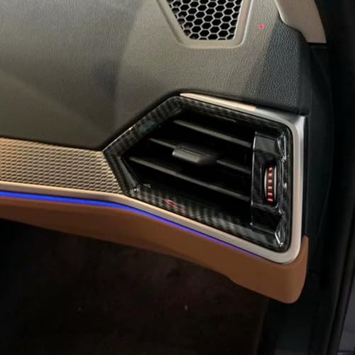 Embellecedor interior para BMW G20 y G22, molduras laterales de ventilación con ajuste perfecto 4
