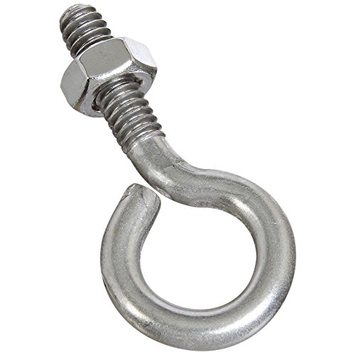 Image of National Hardware N221-572 2161BC Eye Bolt in Stainless Steel,1 /4 inch x 2 inch
