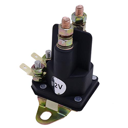 Image of 12V Starter Solenoid Relay Switch K3011-62260 Compatible with Kubota Z121SKH Z122EBR Z122RKW Z125EBR Z125SKH ZG123S ZG124E ZG127E ZG127S Zero Turn Mower