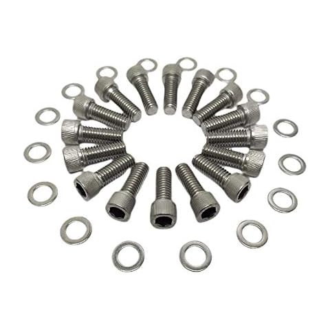 Z Whip Stainless-Steel Exhaust Header Bolt Kit Cover