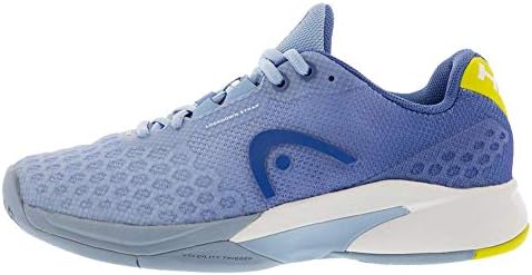HEAD Revolt Pro 3.0 LTD Women's Tennis Shoe, Light Blue/Yellow (6) | Image 3