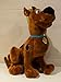 Play Scooby Doo Jouet en Peluche de Haute qualité 30 cm. (Assis)