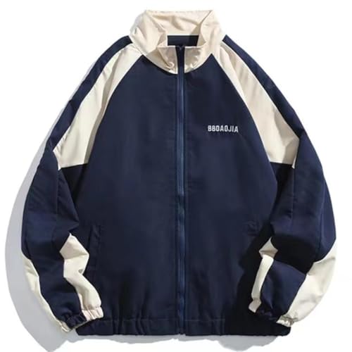 Y2k Jacket Acubi Fashion Y2k Windbreaker Jacket Women Vintage Racing College Jacket Colorblock Oversized Harajuku Outfit2