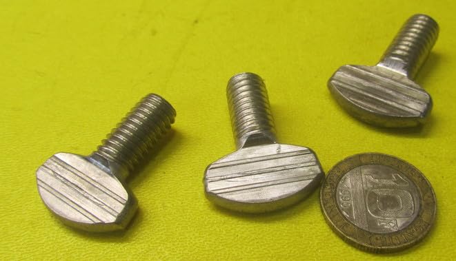 Stainless Thumb Screws FT 3/8"-16 x .750" Length, 3 Pack
