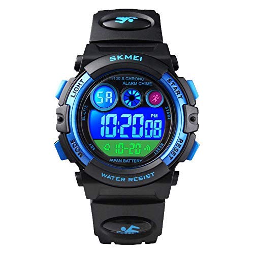  Montre Enfant,Montre Enfant Garcon Digitale Nu...