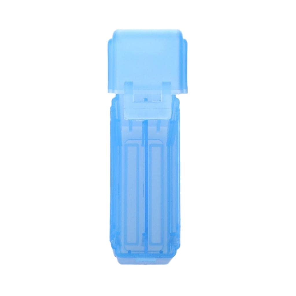 Set di 10 custodie esterne per hard disk HDD SSD da 2,5", colore blu