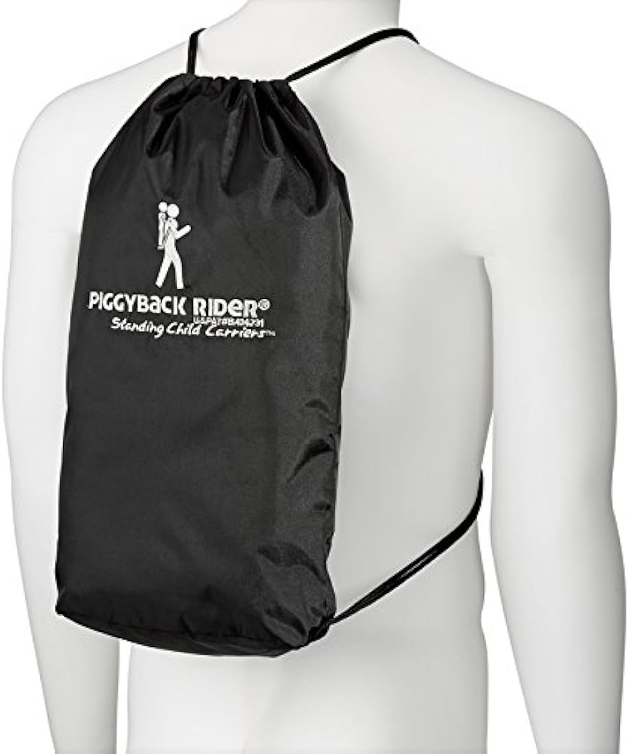 Piggyback Rider ACCESSORY PACK (Black) includes Carry Bag, Water Bottle Holder, Mud Flap, Selfie Stick Holder for adventures of hiking, travel,