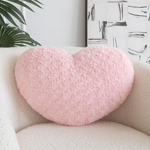 ZCNYCLAM Heart Pillow, Soft Heart Shaped Pillow with...