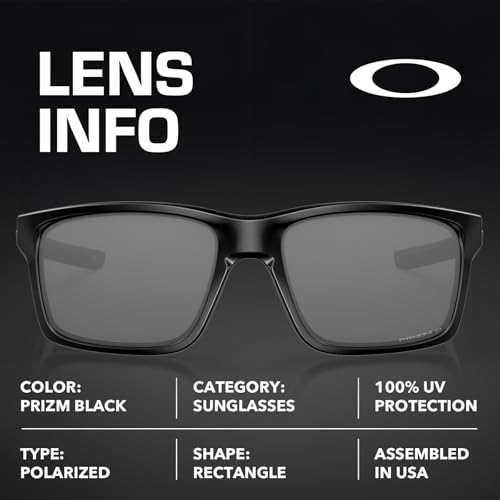 Oakley OO9264 MAINLINK – Polarized/Non-Polarized - Rectangle Sunglasses with Official Eyewear Kit Bundle4