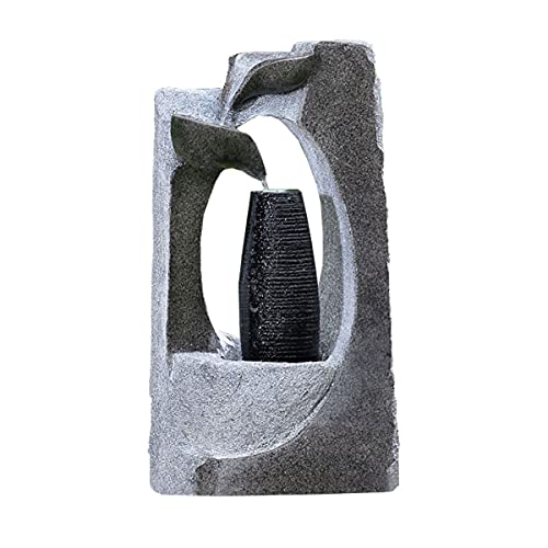 Kiom Gartenbrunnen Springbrunnen Brunnen FoColonnina für Aussen + Innen 87 cm 10556