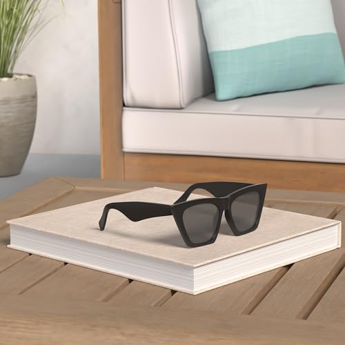 2 Pair Vintage Square Cat Eye Sunglasses Women Retro Trendy Cateye Sunglasses2