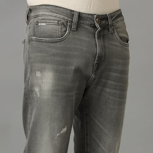Image of VOI Jeans Men's Army Green Collin Relax Fit Jeans