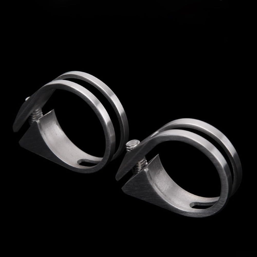 Collier de serrage pour tige de selle de vélo en alliage Ti 31,8 mm 34,9 mm (34,9)