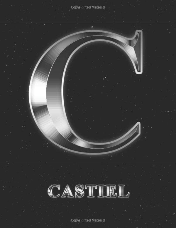 Castiel: 1 Year Daily Planner (12 Months) | Silver Effect Letter C Initial First Name | 2020 - 2021 | 365 Pages for Planning | January 20 - December ... | Plan Each Day, Set Goals & Get Stuff Done