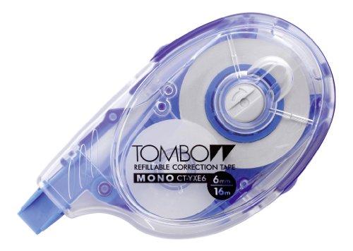 Tombow Refillable Correction Tape Easy-write Extra Long 6mmx6m Ref CT-YXE6