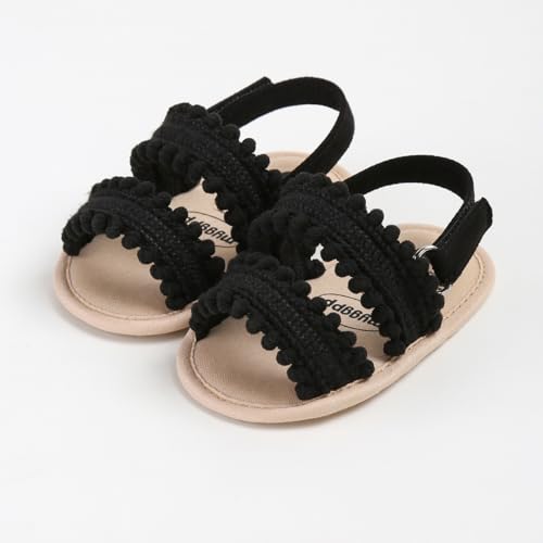 Image of Infant Baby Boys Girls Summer Sandals Party Wedding Dress Flats Shoes Newborn Crib Shoes First Walkers Prewalkers 0-18 Months