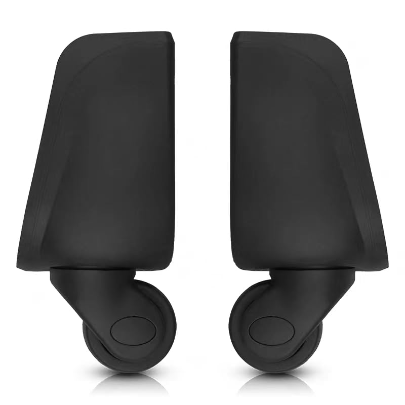 Miniatura 5 de Ruedas de equipaje de repuesto W001# (Di Largo) Ruedas giratorias de repuesto para bricolaje (un par de ruedas traserasjuego)