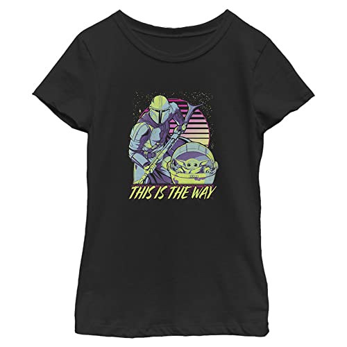 T-shirt Star Wars Mandalorian fille parfait pour l'école et le quotidien