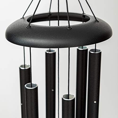 Corinthian Bells T106BL By Wind River - 27 Inch Black Wind Chime thumb #2