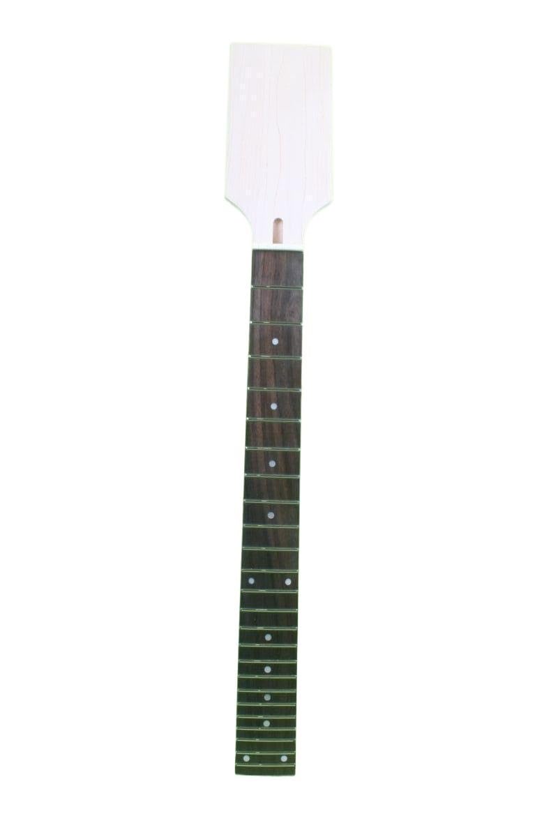 Manico for chitarra elettrica a 12 corde, manico for chitarra largo in acero, palissandro, 24 tasti, manico a paddle da 24,75 pollici