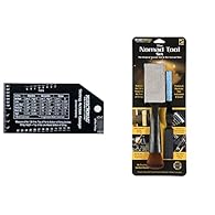 Product 1: Accurate Measurements that are Easy to Read with our Innovative Black Finish Contrasted with Deep Etched White Markings Product 1: We Include Measurements in Inches, Metric & 64ths to Customize to Your Preference Product 1: Our Convenient ...