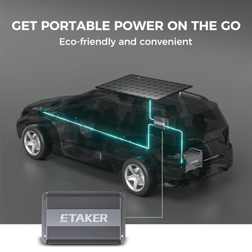 Portable Power Station M2000 with Alternator Driving Fast Charger Fleet1000 and 400W Solar Panel, 2008Wh Capacity with 15 Outlets, Solar Generator Expandable for Home Backup, Emergency, Outdoor - Image 6