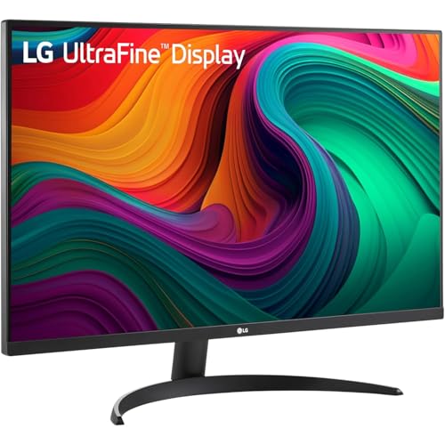 Image of LG 32UR500K-B Ultrafine 32-inch 4K UHD (3840x2160) Computer Monitor HDR10 Built-in Speaker x2 OnScreen Control Reader Mode Flicker Safe Borderless Design HDMIx2 DisplayPort Black