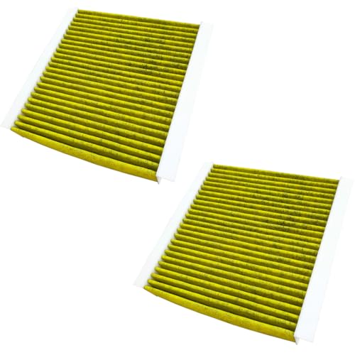 【2個セット】 KURVE エアコンフィルター Cプラス 脱臭 花粉 スズキ 三菱用 スイフト ソリオ ソリオバンテッド デリカ D:2 クルエ C078/2 脱臭活性炭 PM2.5除去 95861-81P00 95861-71L00 MQ511983 M