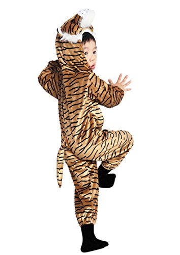 F14 Taglia 6-7A (116-122cm) Costume da tigre per