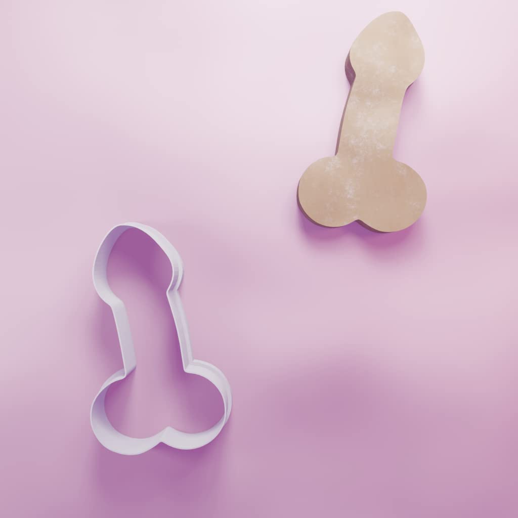 Penis Cookie Cutter - 3 Sizes, White, 7cm - Image 4