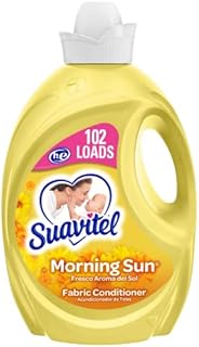 Suavitel Liquid Fabric Softener, Morning Sun, 120 Ounce