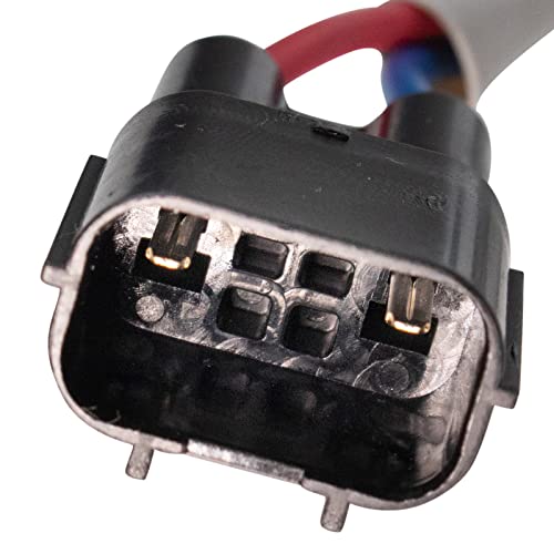Image of TRQ Rear Left Power Window Regulator & Motor Assembly Drivers Side Compatible with 2009-2014 Honda Fit