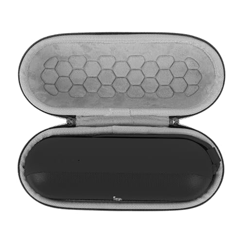 GEEKRIA Shield Étui de Protection pour Haut-Parleur Compatible avec Beats Pill Case Cover, Coque Rigide de Remplacement pour Haut-Parleur Portable, Sac de...