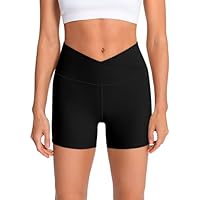 Dawnrole Pantaloncini Palestra Donna Elastici Anti Sfregamento Shorts per Yoga, Ciclismo, Yoga, Corsa, Allenamento